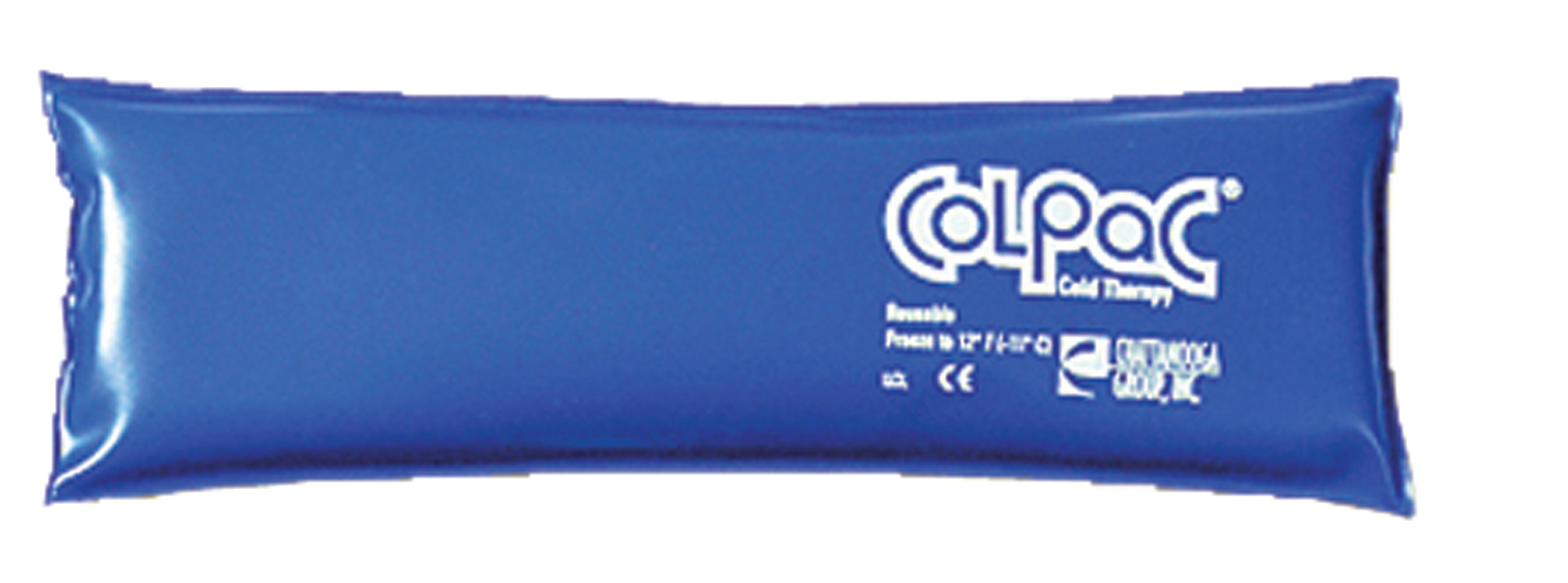 ColPaC Blue Vinyl Cold Pack - throat - 3" x 11" - Case of 12