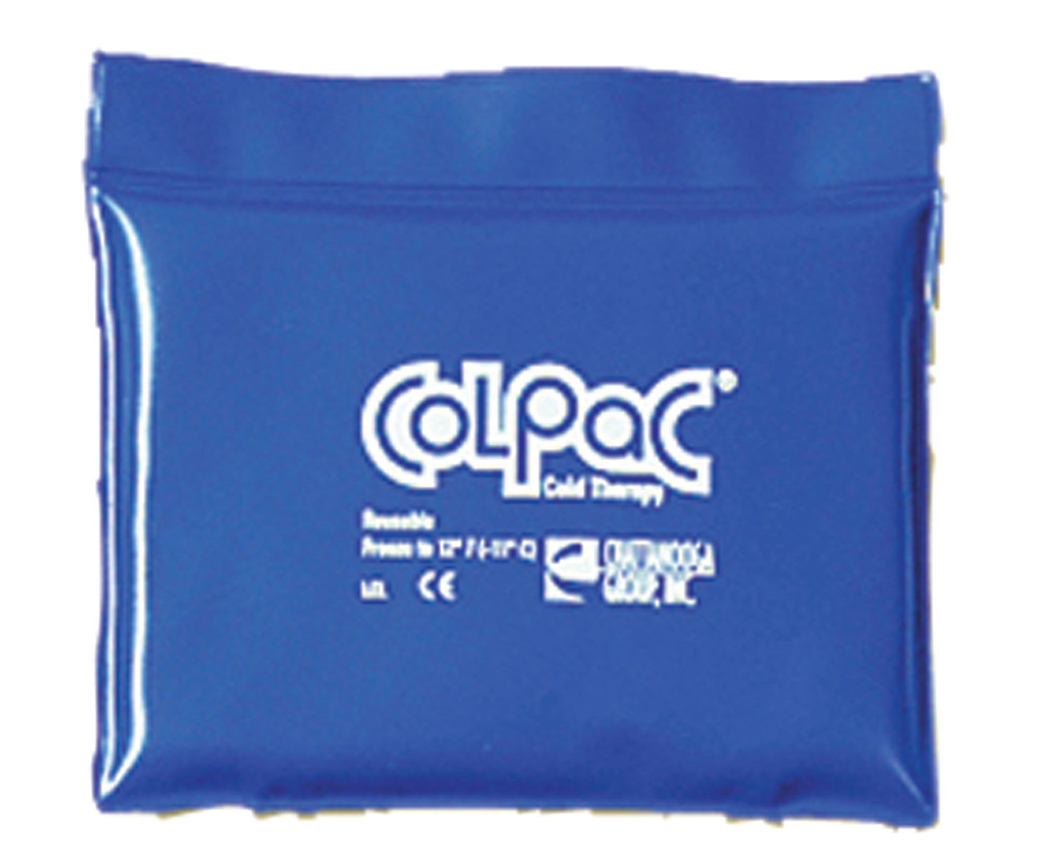 ColPaC Blue Vinyl Cold Pack - quarter size - 5.5" x 7.5" - Case of 12