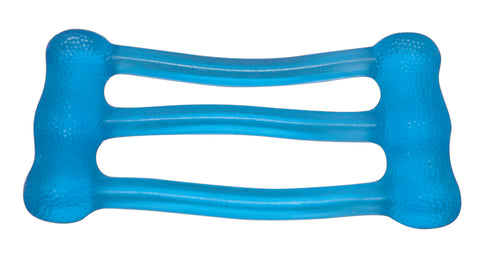 CanDo Jelly Expander Triple Exerciser - blue - heavy