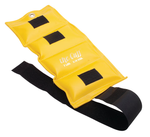 The Cuff Original Ankle and Wrist Weight, Lemon (7 lb.) 