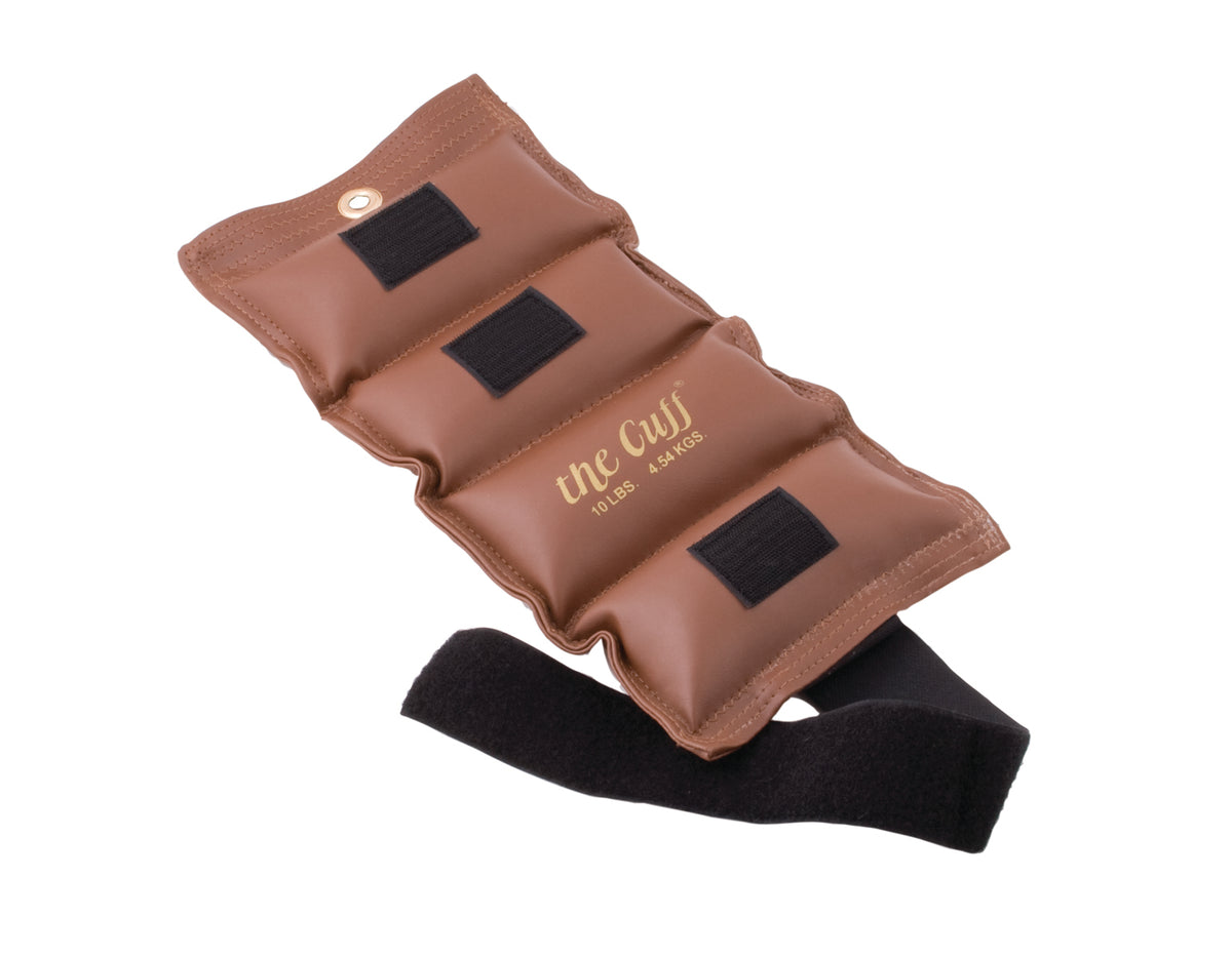 The Cuff Original Ankle and Wrist Weight, Brown (10 lb.)