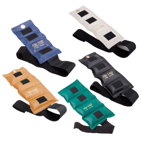 The Cuff Original Ankle and Wrist Weight, 5 Piece Set (1 each: 1, 2, 3, 4, 5 lb.)