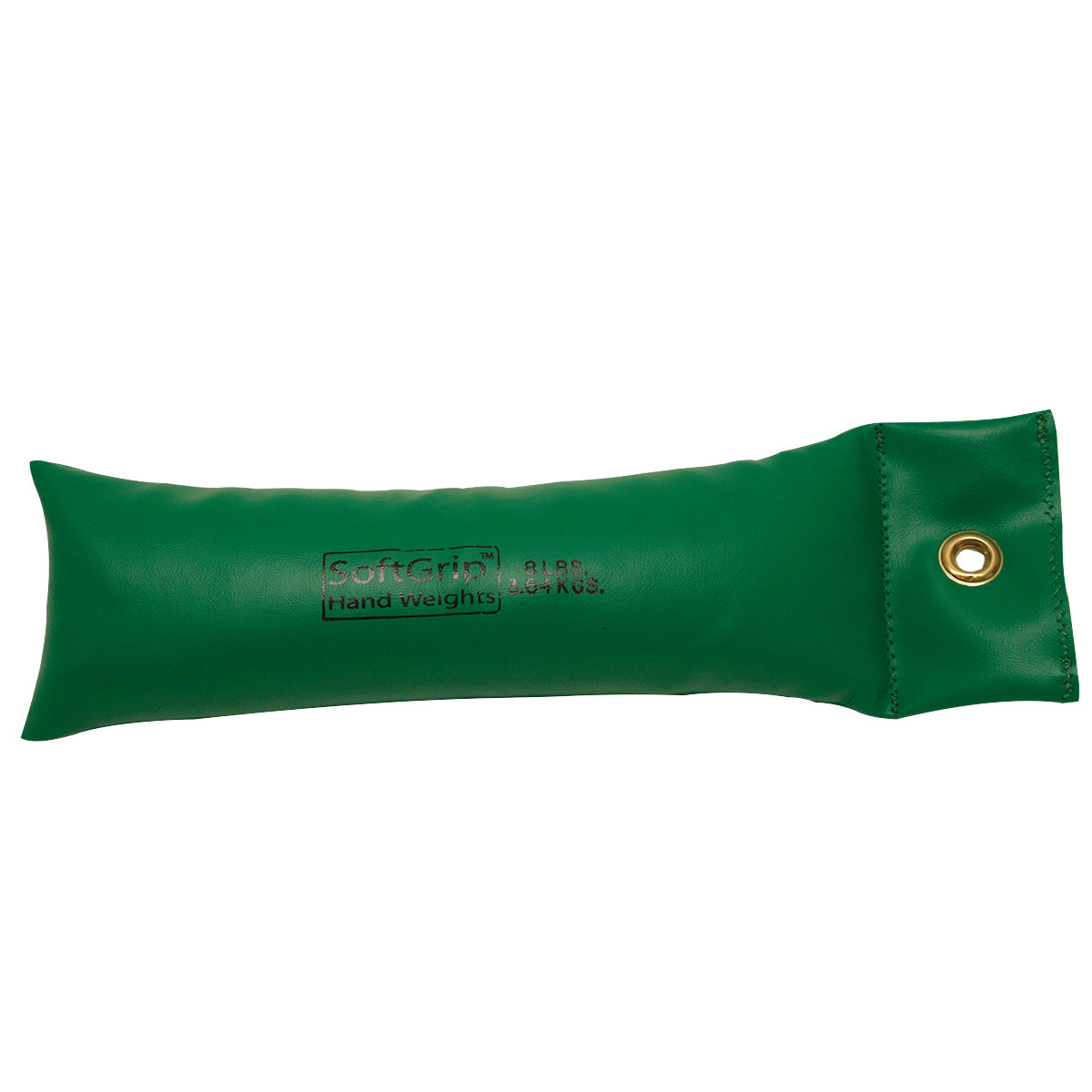 CanDo SoftGrip Hand Weight - 8 lb - Green