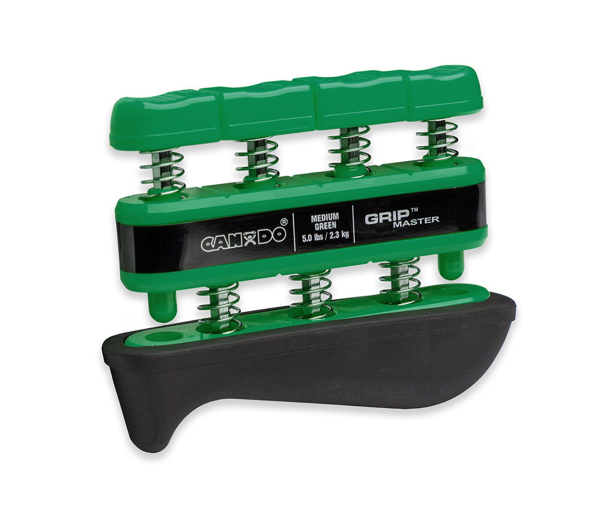 CanDo Grip-Master hand exerciser - Green, medium - Finger (5.0 lb)