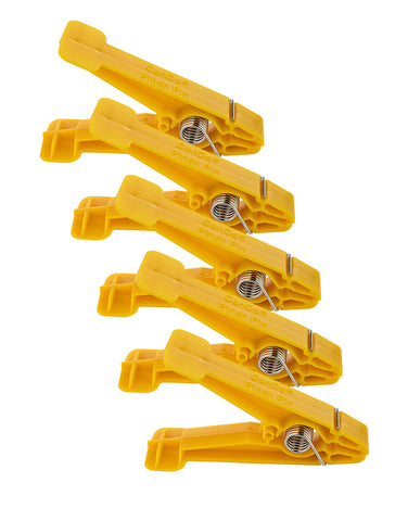 CanDo Graded Pinch Finger Exerciser, Replacement Pinch Pins, Set of 5, Yellow (X-Light)