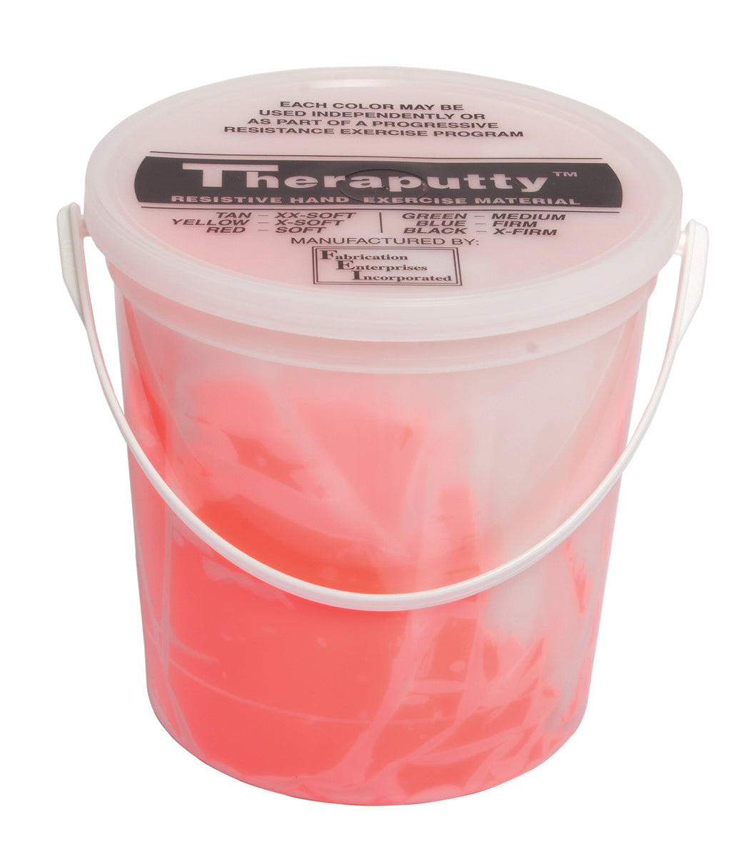 CanDo Theraputty Exercise Material - 5 lb - Red - Soft