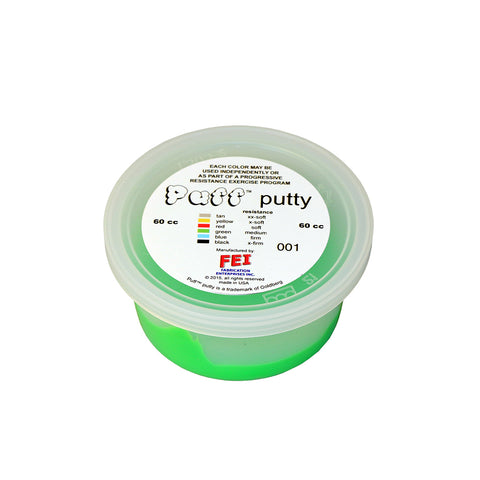 Puff LiTE Exercise Putty - medium - green - 60cc