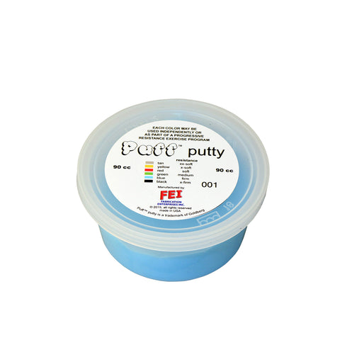 Puff LiTE Exercise Putty - firm - blue - 90cc