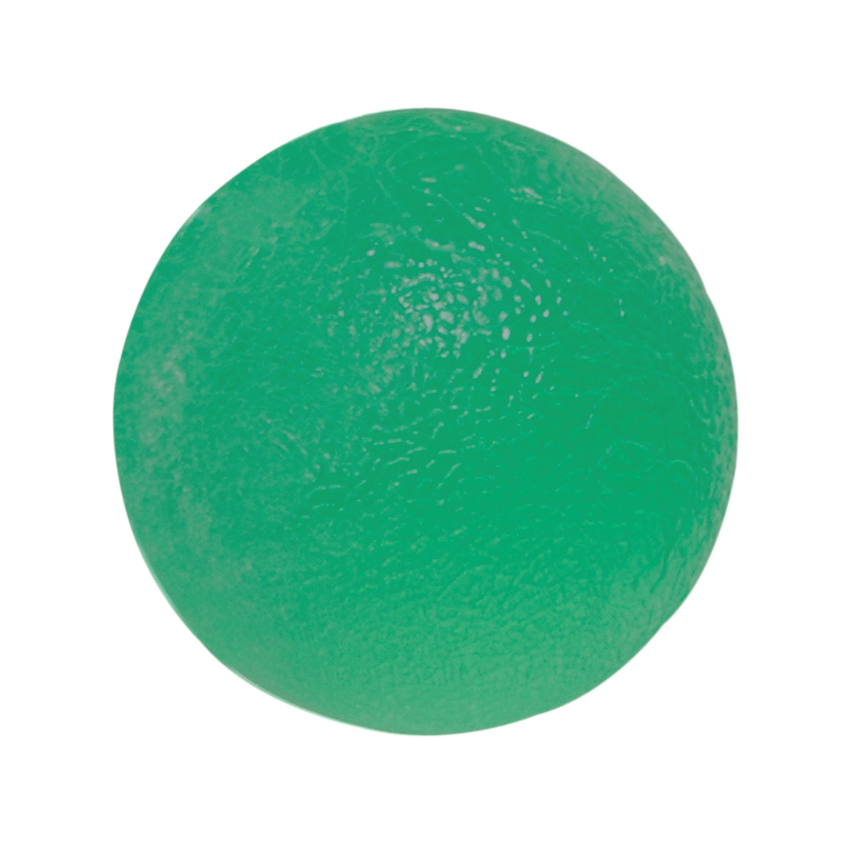 CanDo Gel Squeeze Ball, Standard Circular, Green (Medium)