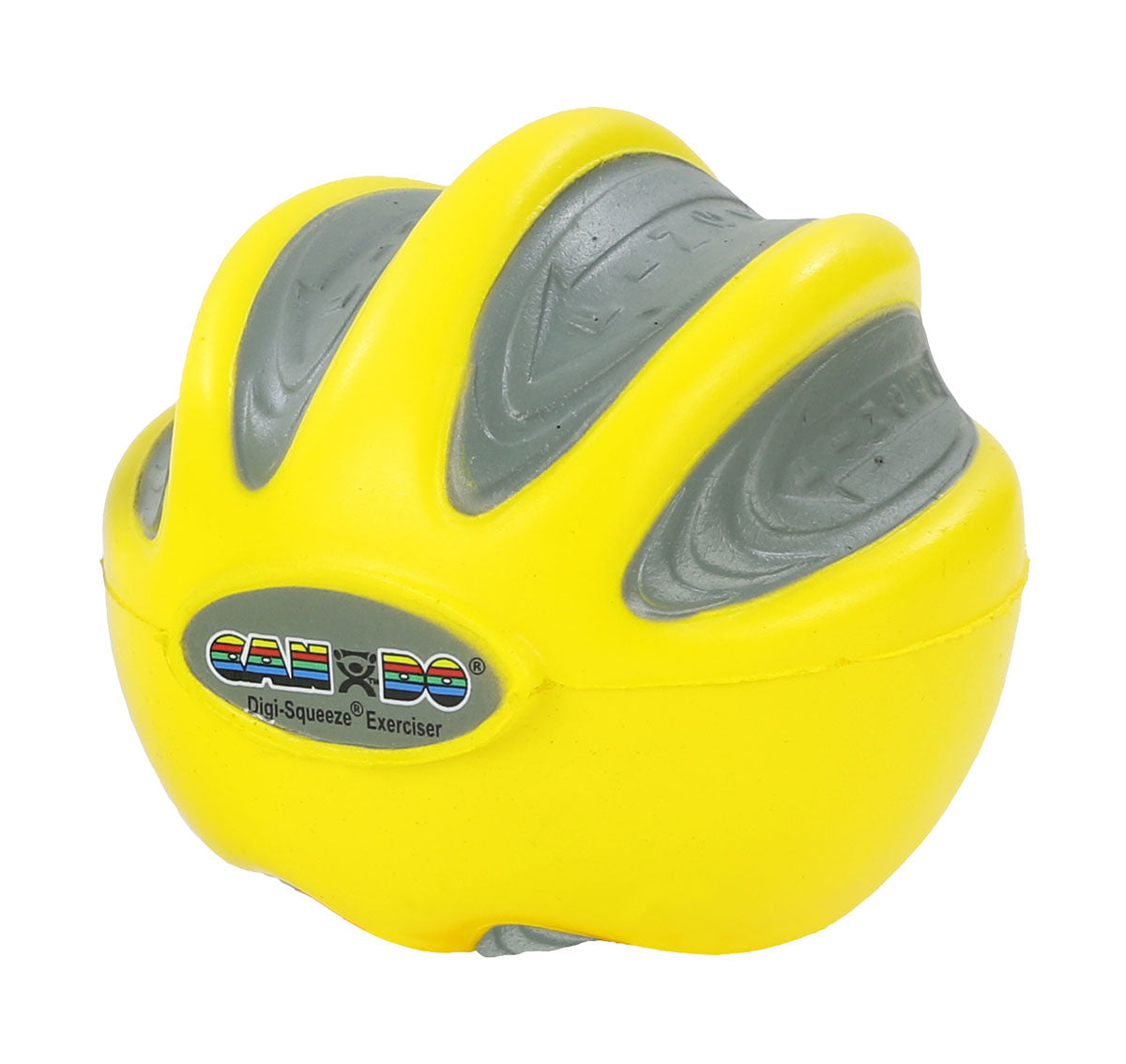 CanDo Digi-Squeeze hand exerciser - Small - Yellow, x-light 