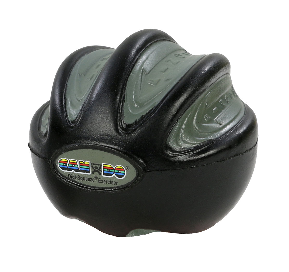 CanDo Digi-Squeeze hand exerciser - Small - Black, x-firm