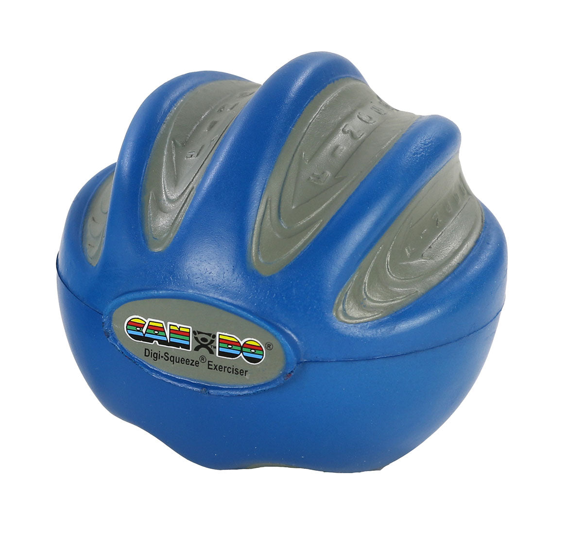 CanDo Digi-Squeeze hand exerciser - Medium - Blue, firm