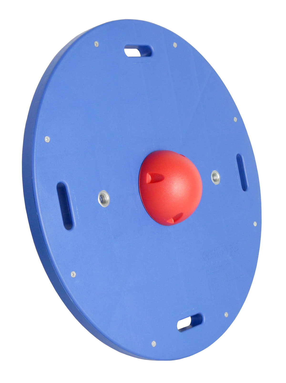 CanDo Balance Board Combo 16" circular wobble/rocker board - 1.5" height - red