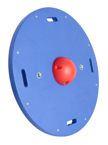 CanDo Balance Board Combo 16" circular wobble/rocker board - 1.5" height - red