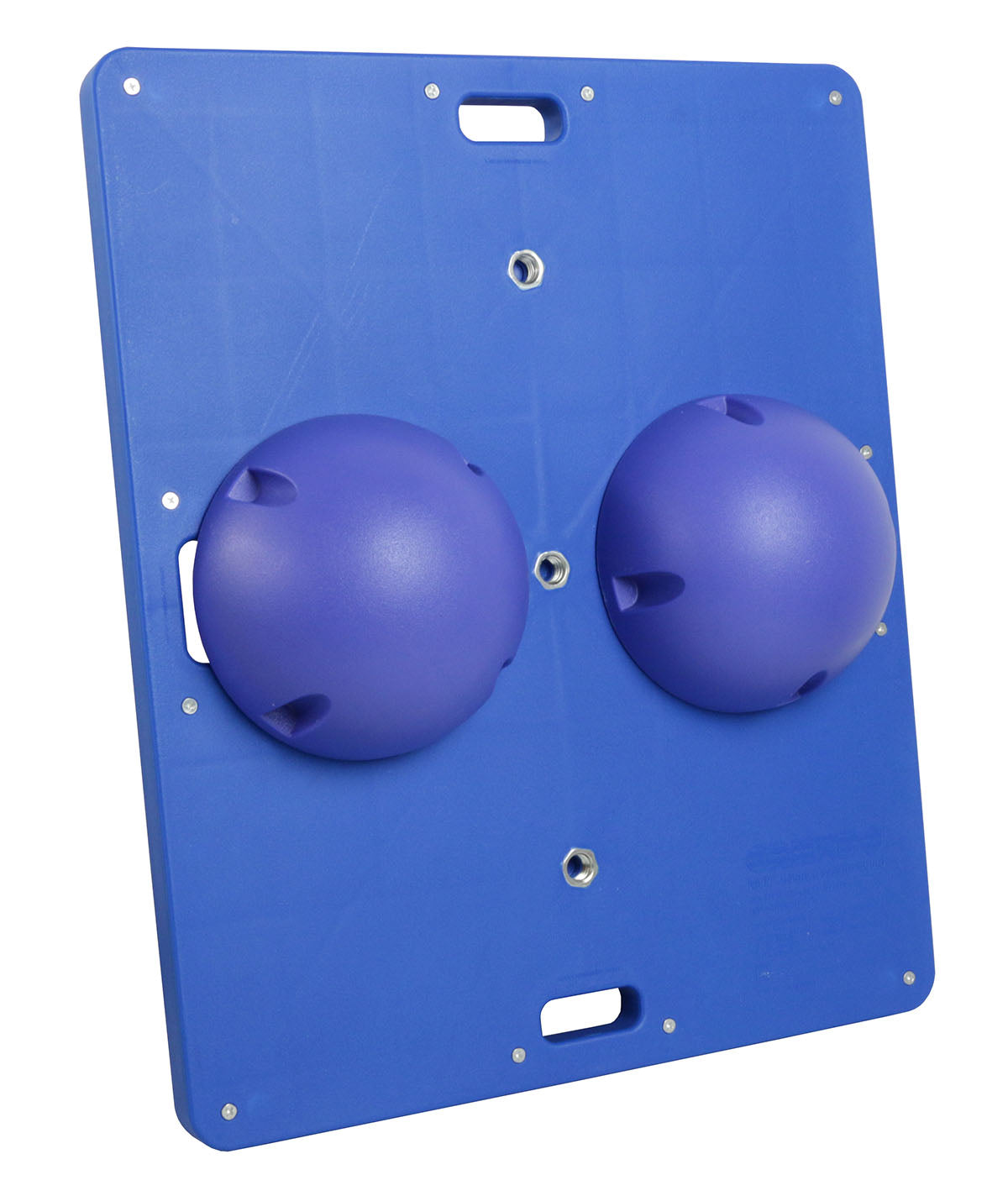 CanDo Balance Board Combo 14" x 18" wobble/rocker board - 2.5" height - blue