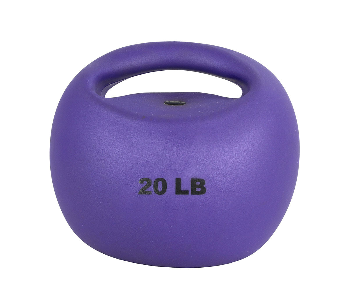 CanDo One Handle Medicine Ball - 20 lb - Purple