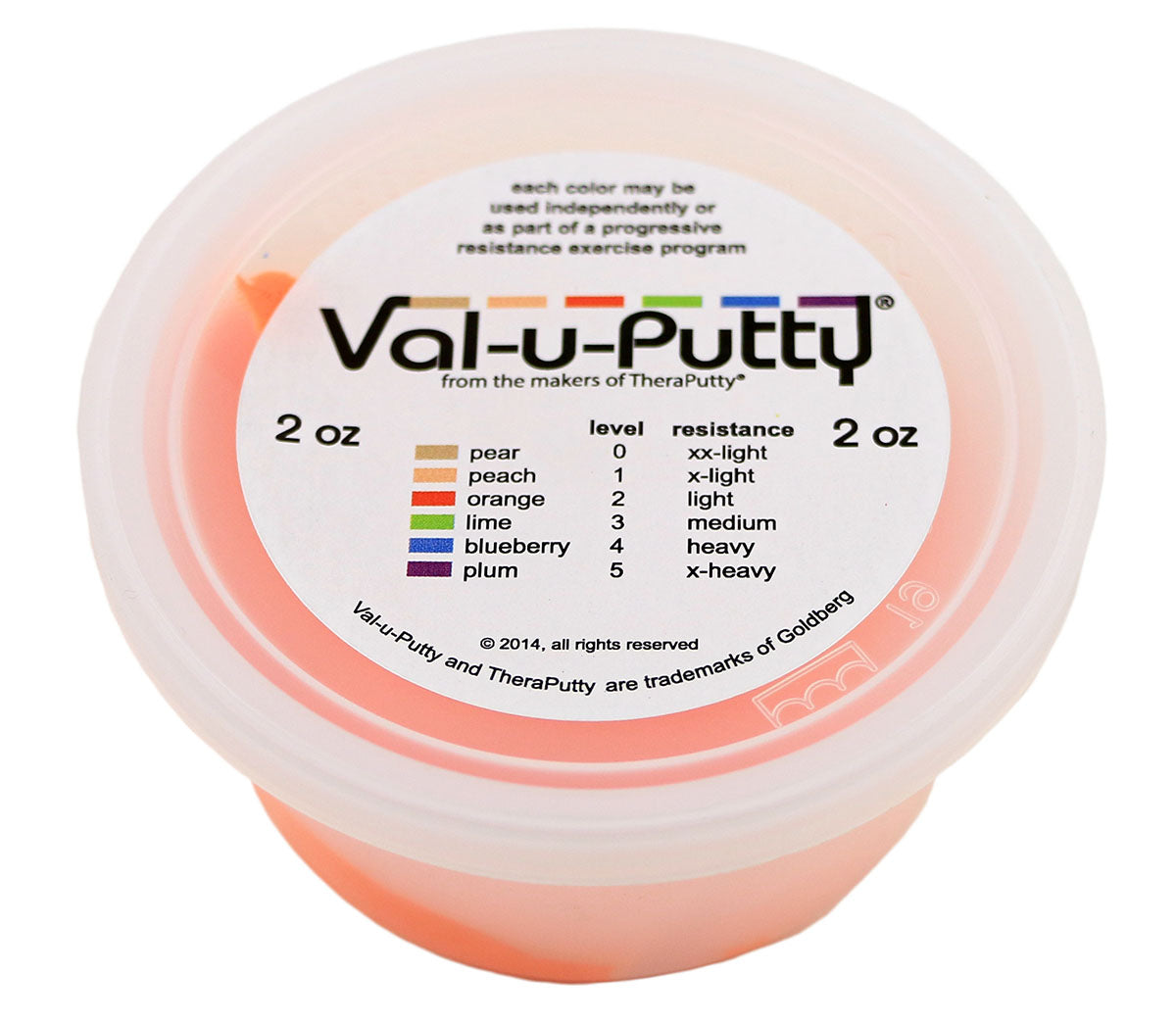 Val-u-Putty Exercise Putty - Orange (soft) - 2 oz