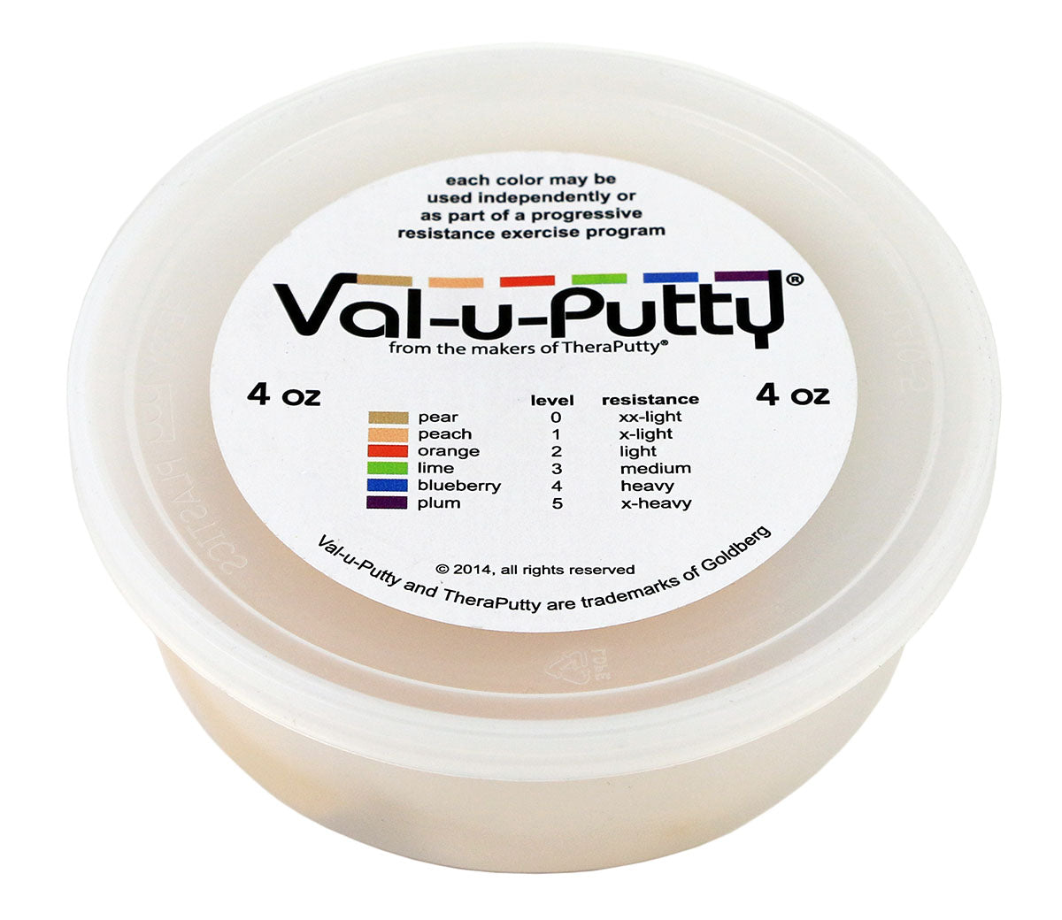 Val-u-Putty Exercise Putty - Pear (xx-soft) - 4 oz