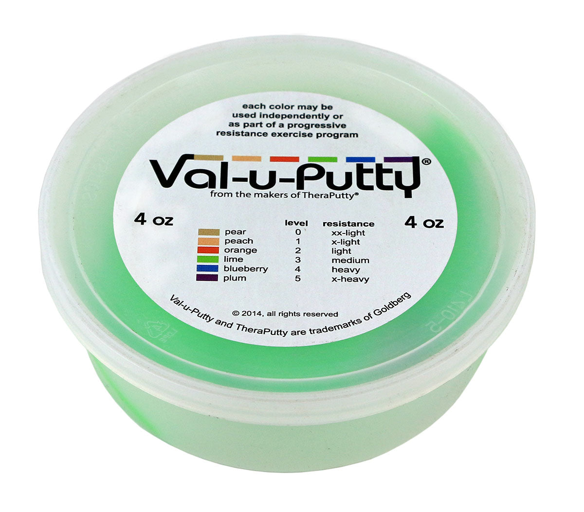 Val-u-Putty Exercise Putty - Lime (medium) - 4 oz