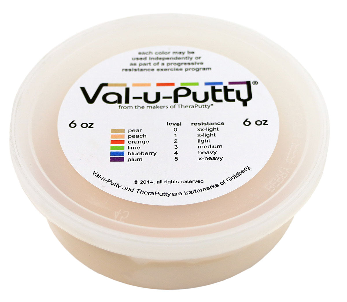 Val-u-Putty Exercise Putty - Pear (xx-soft) - 6 oz