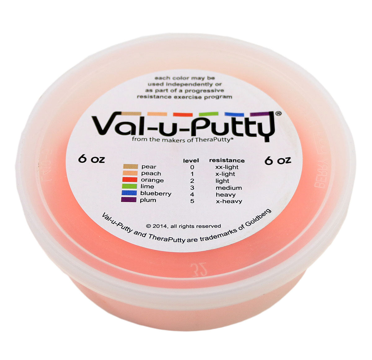 Val-u-Putty Exercise Putty - Orange (soft) - 6 oz