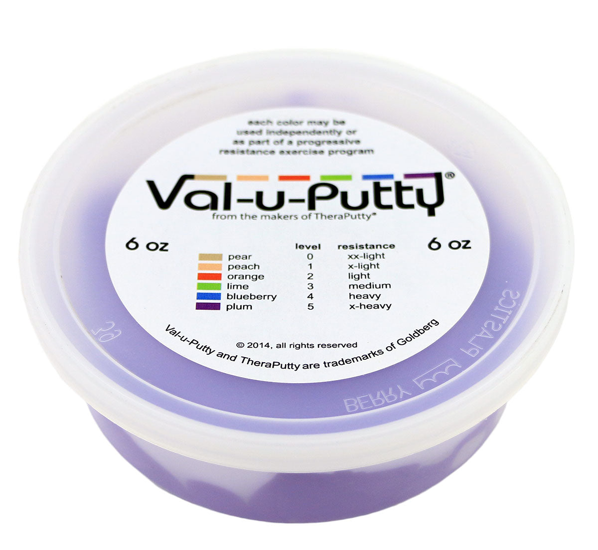 Val-u-Putty Exercise Putty - Plum (x-firm) - 6 oz