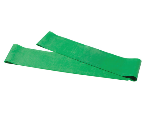 CanDo Band Exercise Loop - 30" Long - Green - medium, 10 each