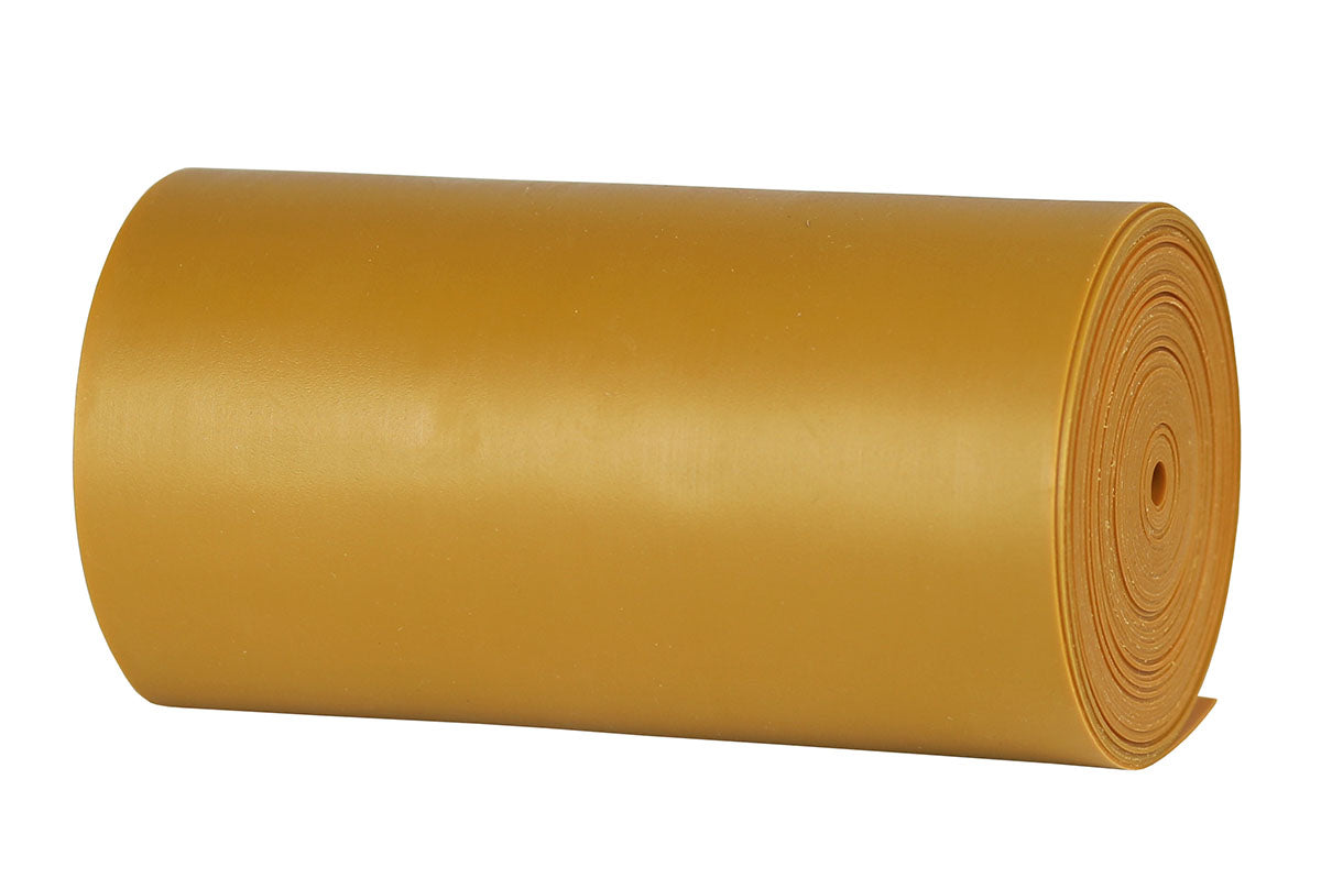 Sup-R Band Latex Free Exercise Band - 6 yard roll - Gold - xxx-heavy