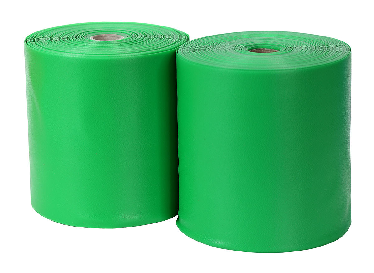 Sup-R Band Latex-Free Exercise Band - Twin-Pak - 100 yard - (2 - 50 yard boxes) - Green