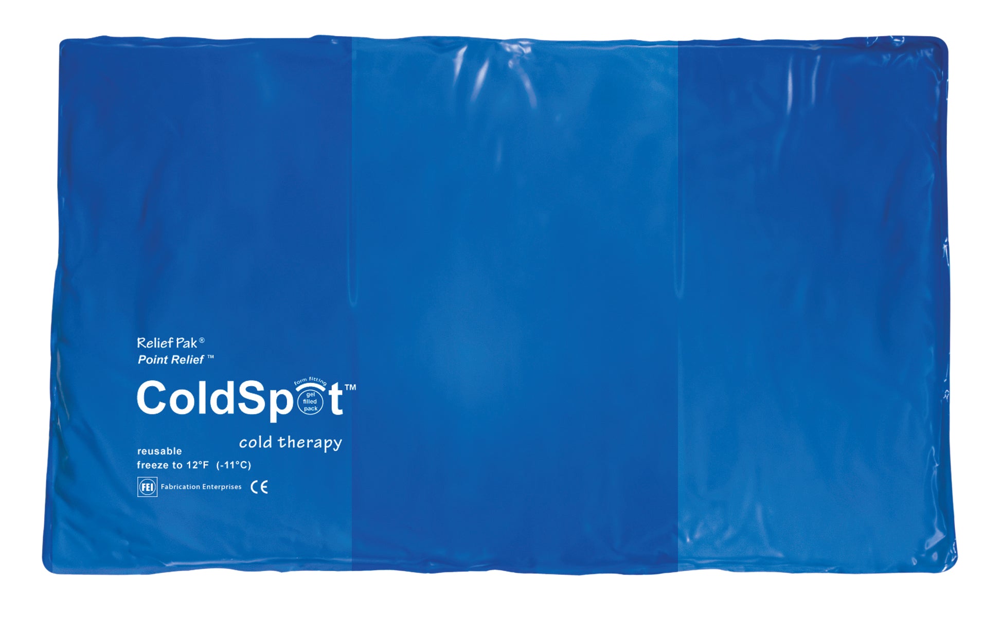 Relief Pak ColdSpot Blue Vinyl Pack - oversize - 11" x 21"