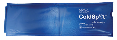 Relief Pak ColdSpot Blue Vinyl Pack - slim - 3" x 11" - Case of 12