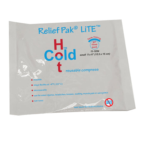 Relief Pak Val-u Pak LiTE Cold n' Hot Pack - 5" x 6" - Case of 12