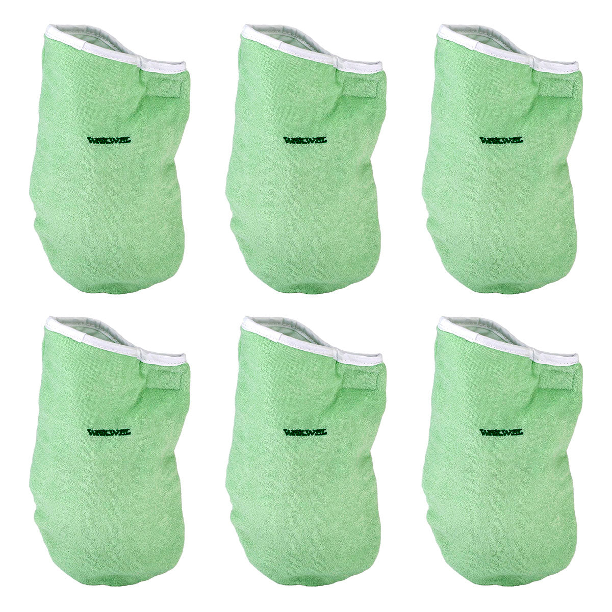 WaxWel Paraffin Bath - Accessory Package - 6 Terry Hand Mitts ONLY