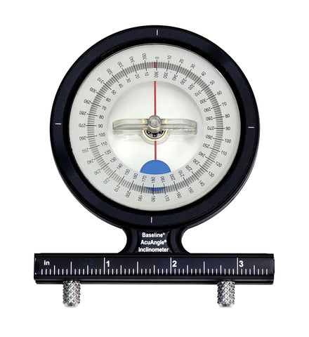 Baseline AcuAngle Adjustable-Feet inclinometer, 2-piece Set