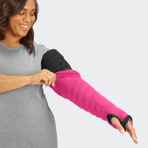 Tribute Wrap, Sleep Sleeve MCP to Axilla (UE-BG), Large, Regular, Raspberry