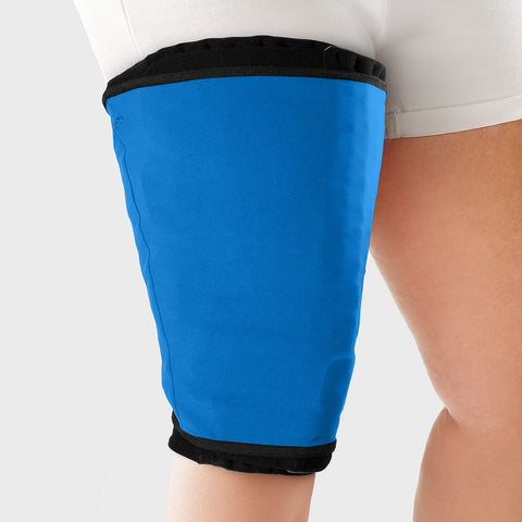 Tribute Wrap, Sleep Sleeve Knee to Thigh (LE-DG), Small, Regular, Blue