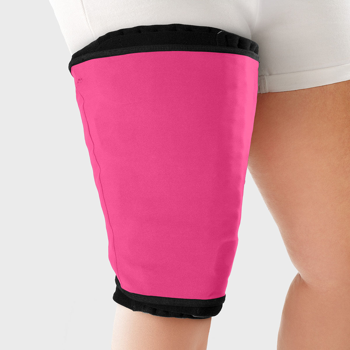 Tribute Wrap, Sleep Sleeve Knee to Thigh (LE-DG), Large, Long, Raspberry