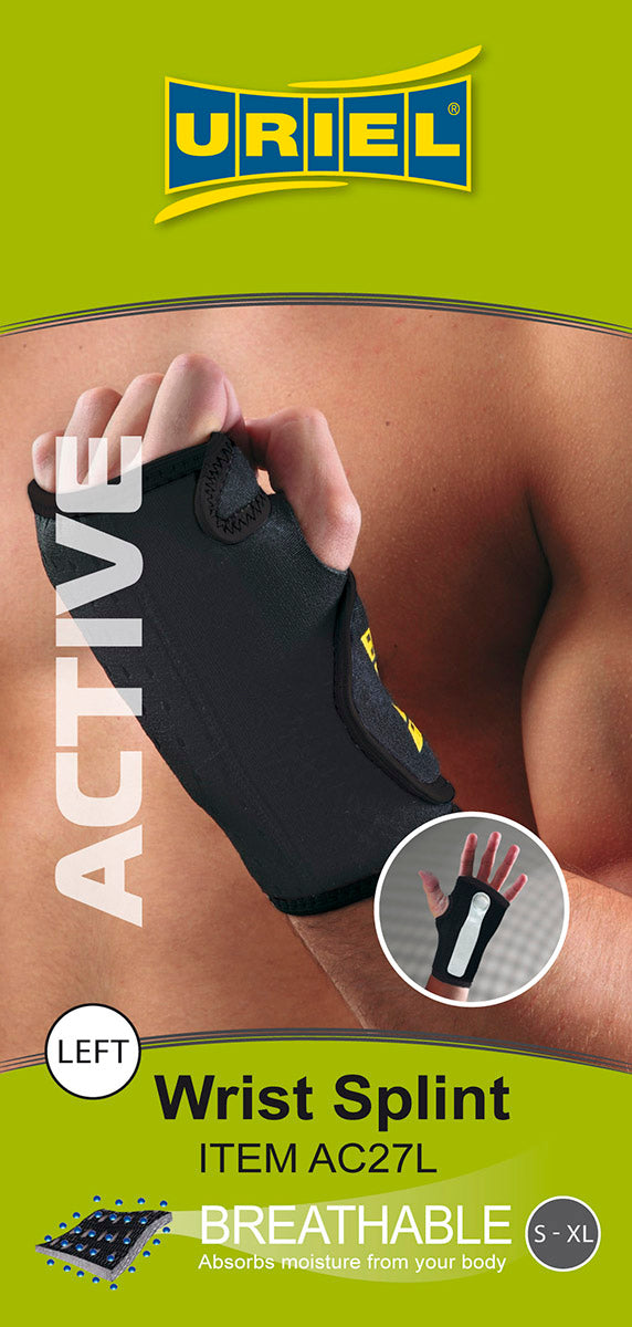 Uriel Neoprene Maximum Wrist Support, Universal Size, Left