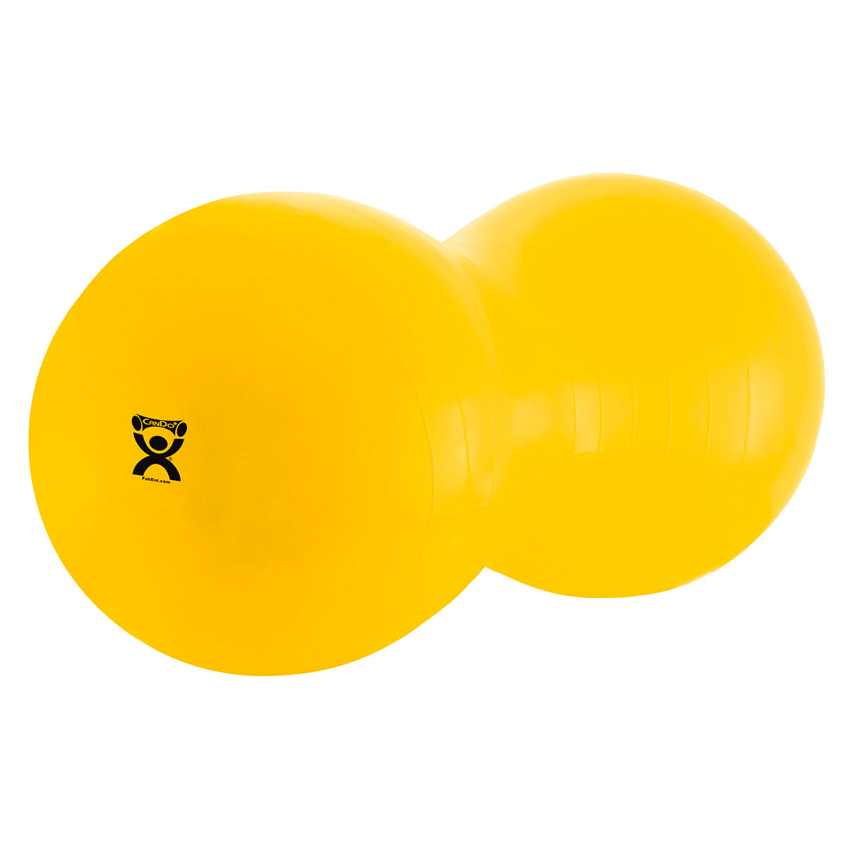 CanDo Inflatable Exercise Saddle Roll - Yellow - 16" Dia x 35" L (40 cm Dia x 90 cm L)