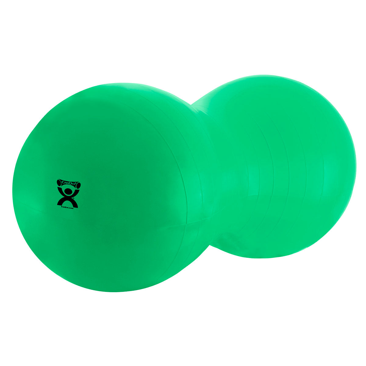 CanDo Inflatable Exercise Saddle Roll - Green - 24" Dia x 43" L (60 cm Dia x 110 cm L)