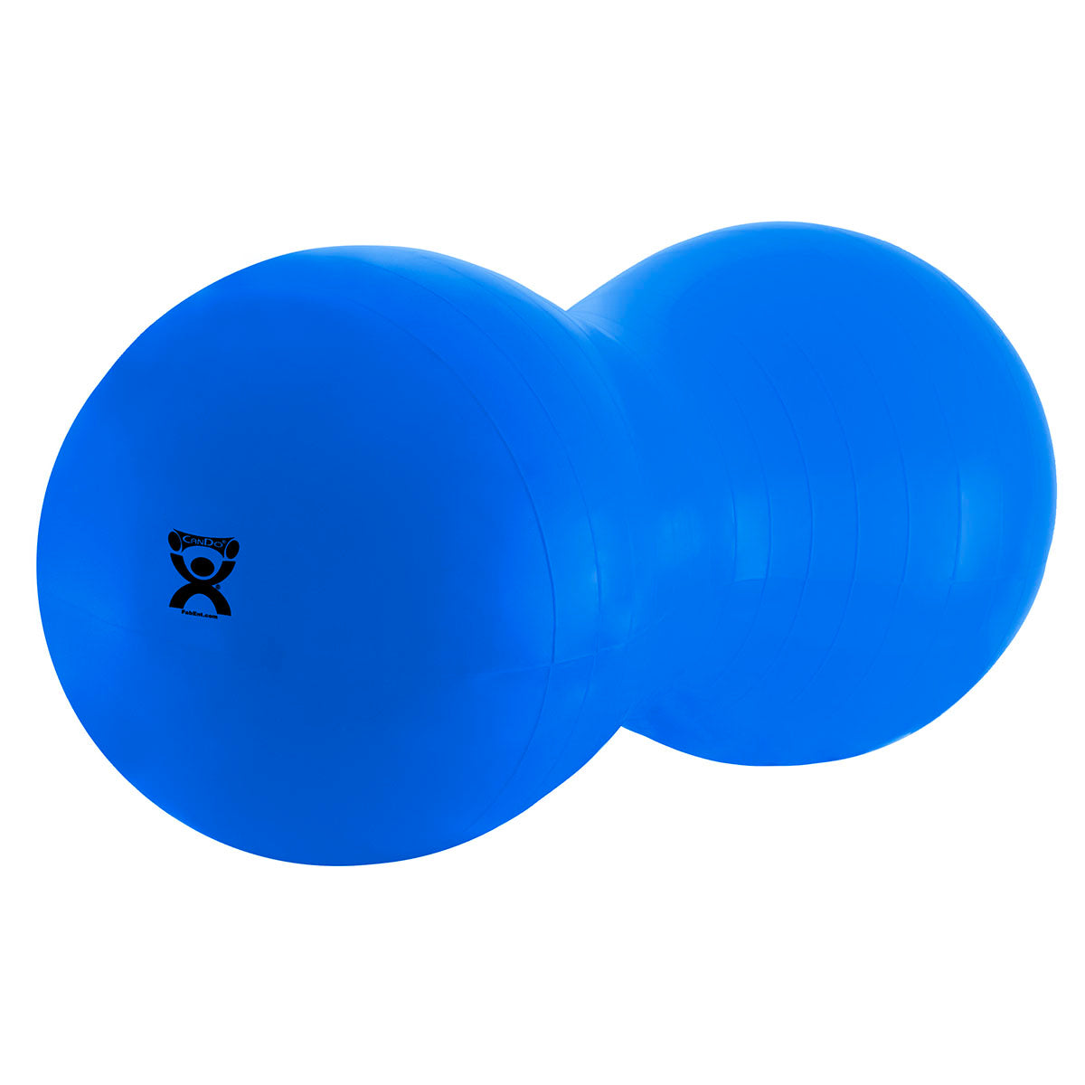 CanDo Inflatable Exercise Saddle Roll - Blue - 32" Dia x 51" L (80 cm Dia x 130 cm L)