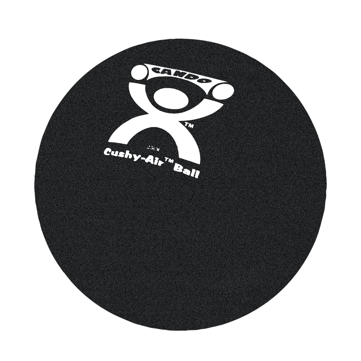 CanDo Cushy-Air Hand Ball - Black - 10" (25 cm)