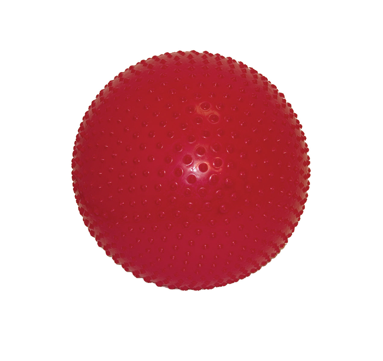 CanDo Inflatable Exercise Ball - Sensi-Ball - Red - 30" (75 cm)