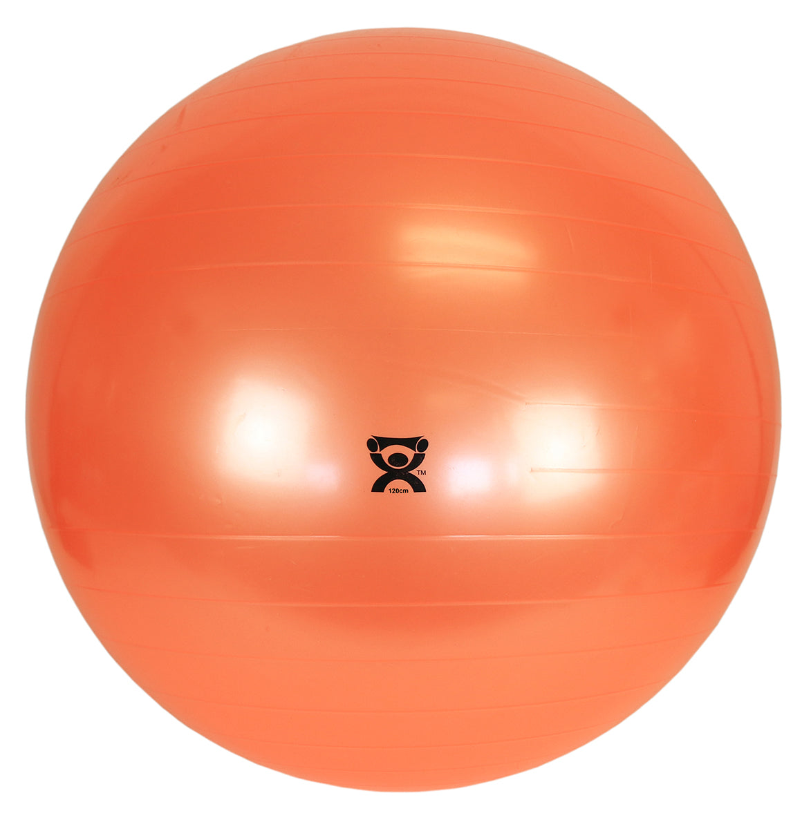 CanDo Inflatable Exercise Ball - Orange - 48" (120 cm)