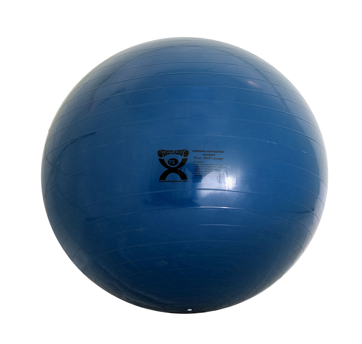 CanDo Inflatable Ball, Blue,  75cm (29.5in)