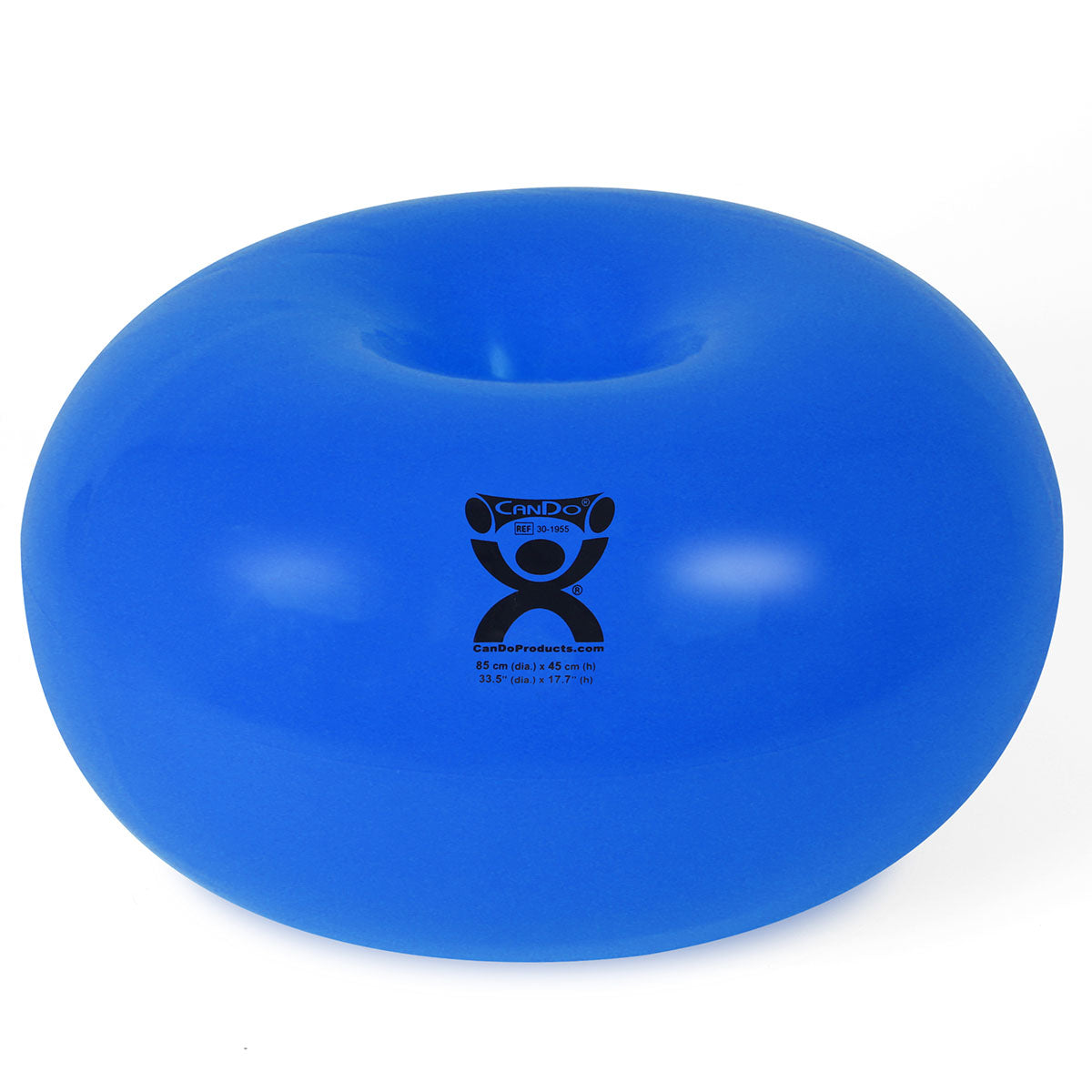 CanDo Donut Ball - Blue - 34" Dia x 18" (85 cm Dia x 45 cm H)