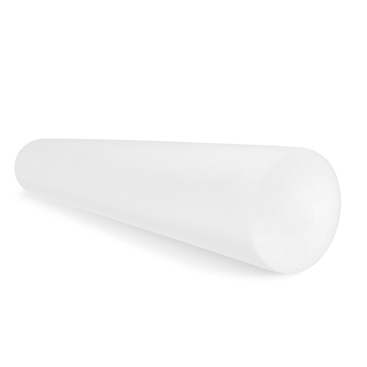 CanDo Foam Roller - White PE Foam - 6" x 36" - Round - Case of 12