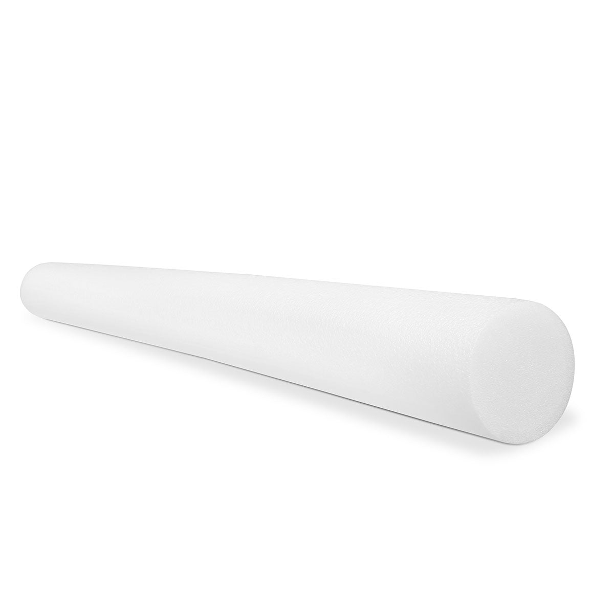 CanDo Foam Roller - Slim - White PE foam - 3" x 36" - Round