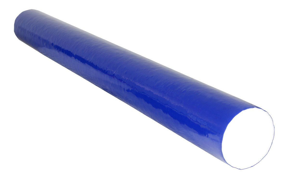 CanDo Foam Roller - PE foam, Blue TufCoat Finish - 4" x 36" - Round