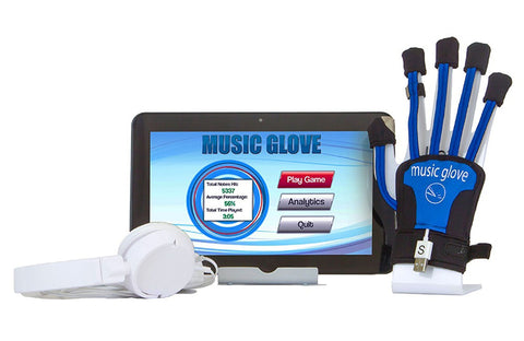 MusicGlove Clinic Portable Suite with 10" Tablet 